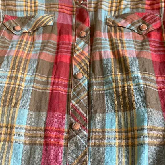 Dickie’s Western button up shirt - Picture 4 of 6